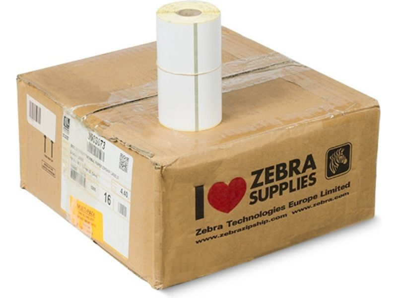 Zebra Z-Select 2000D Label, 101.6mm x 76.2mm, 16 Rolls, Black on White