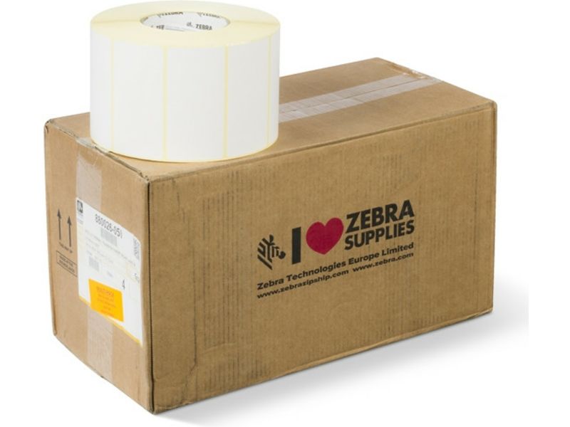 Zebra Label, Black on White, 4 Rolls (102mm x 51mm)
