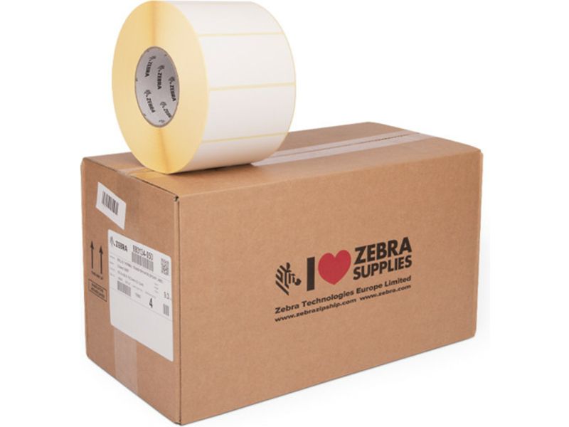 Zebra Z-Select 2000T Label, Black on White, 4 Roll, 102x51mm