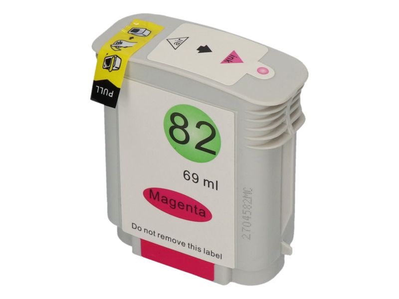 PrintAbout Compatible HP 82 Ink Cartridge - Magenta (C4912A, 72ml)