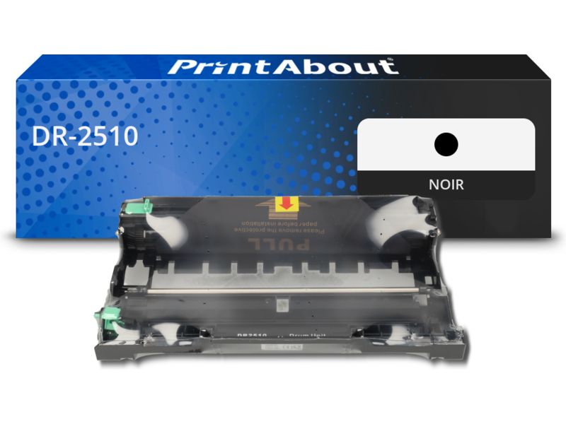 Toner Brother DR-2510 Noir - 16 500 pages
