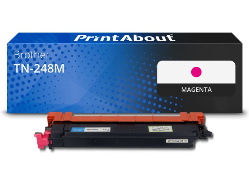 Brother TN-248M Magenta Toner by PrintAbout