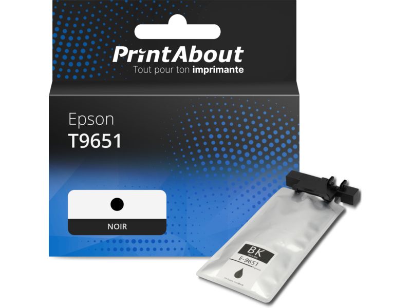 Cartouche d'encre compatible Epson T9651 - Noir