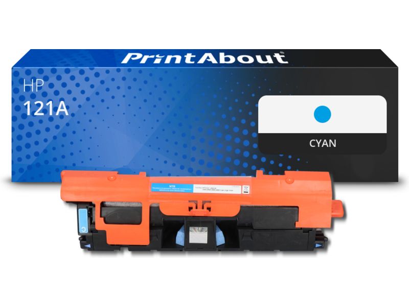 PrintAbout Compatible HP 121A (C9701A) Cyan Toner