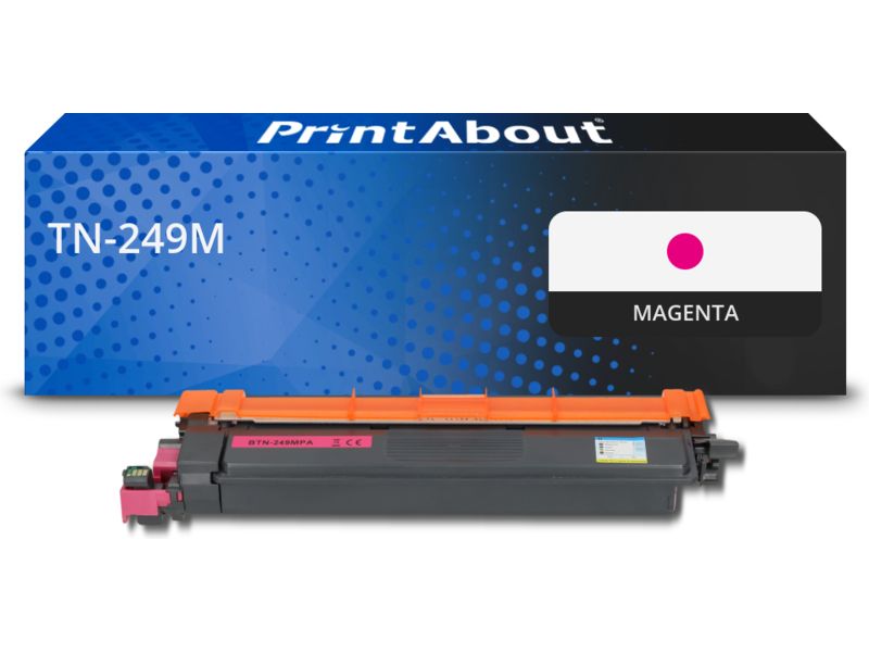 Toner Brother compatible TN-249M - Magenta par PrintAbout (Capacité : 4 400 pages)