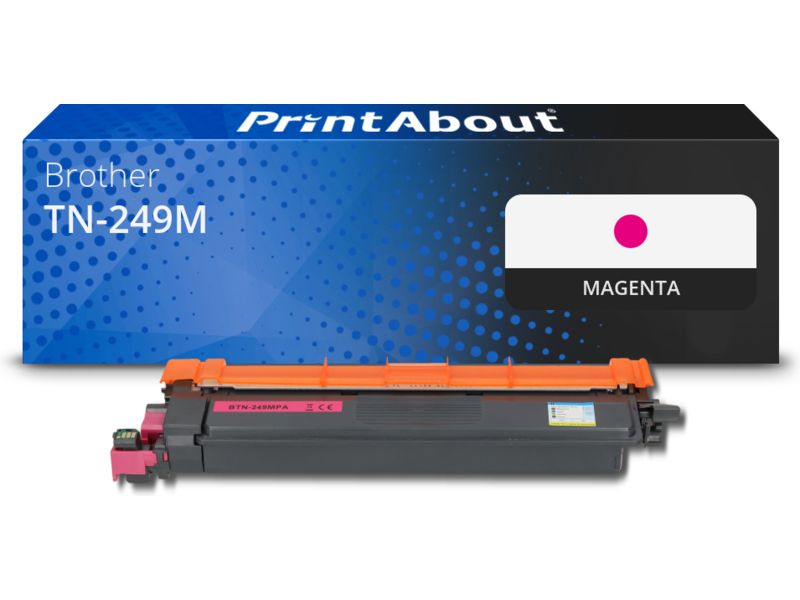 Toner Brother compatible TN-249M - Magenta par PrintAbout (Capacité : 4 400 pages)