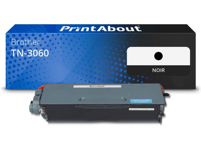 PrintAbout Compatible Brother TN-3060 Toner - Black - High Capacity