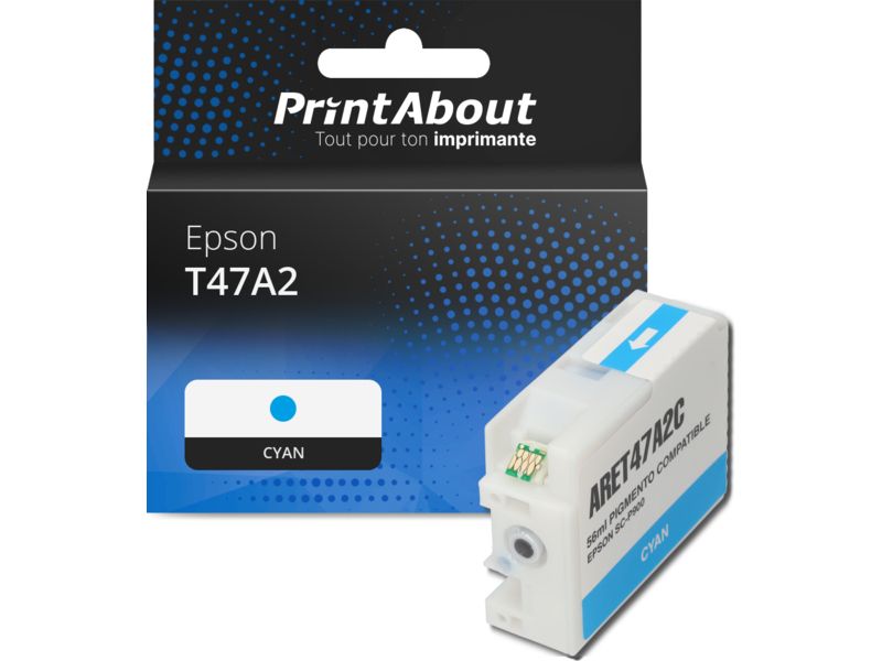 Epson T47A2 Compatible Cartridge - Cyan