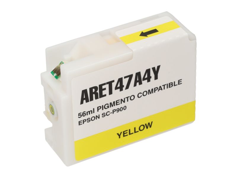Cartouche d'encre compatible Epson T47A4 Jaune - 50 ml