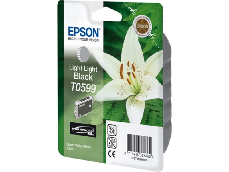 Cartucho de tinta Epson Negro claro ligero T059 (C13T059940)