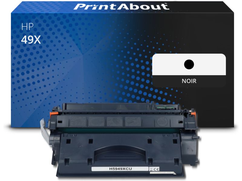 Toner compatible PrintAbout HP 49X - Noir - Grande capacité