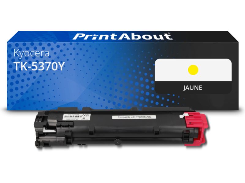 Toner compatible Kyocera TK-5370Y - Amarillo