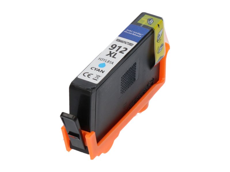 Cartucho compatible PrintAbout HP 912 - Cian (3YL77AE)
