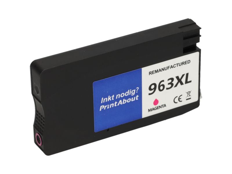 PrintAbout Compatible HP 963 Cartridge (3JA24AE) - Magenta
