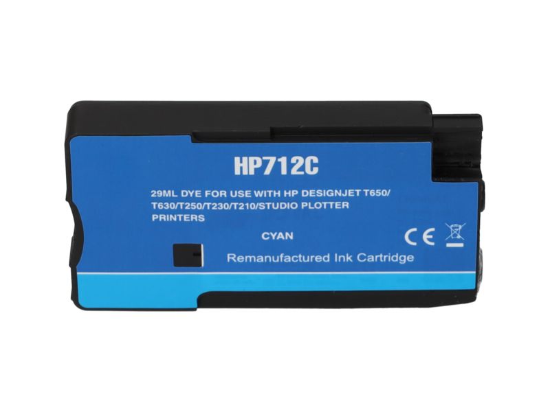 Cartouche d'encre compatible PrintAbout HP 712 - Cyan (3ED67A)