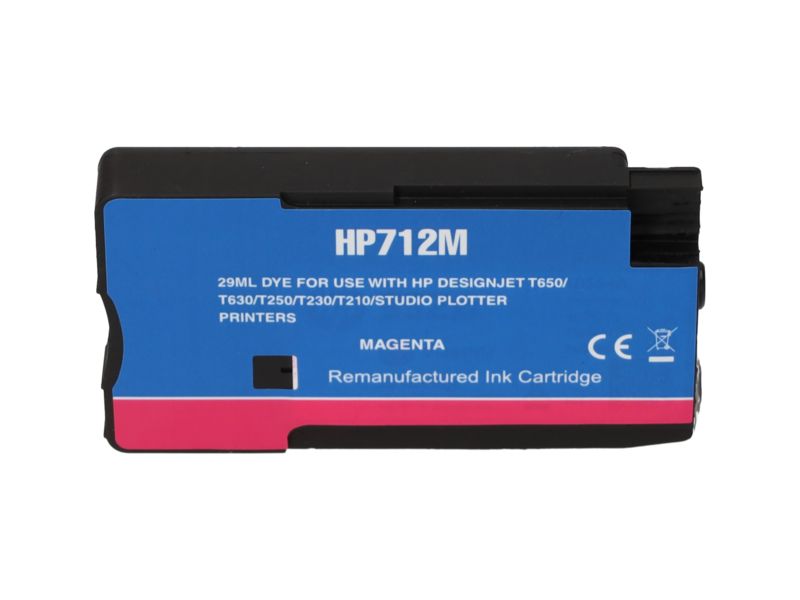 Cartouche d'encre compatible PrintAbout HP 712 - Magentă (3ED68A)