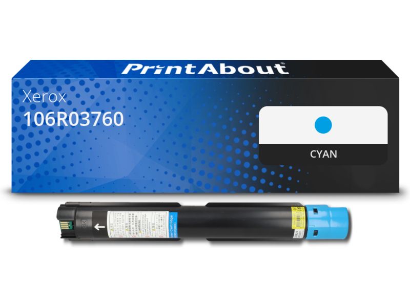 Toner Xerox Compatible 106R03760 - Cyan - Grande Capacité (PrintAbout)