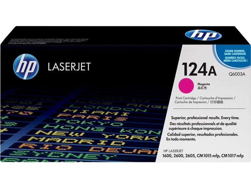 Toner HP 124A Magenta (Q6003A)