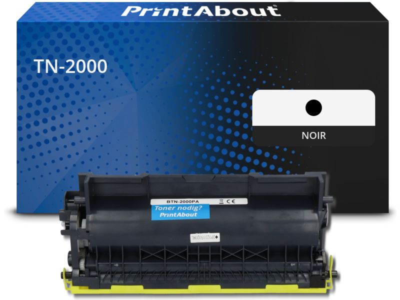 Toner compatible Brother TN-2000 - Noir