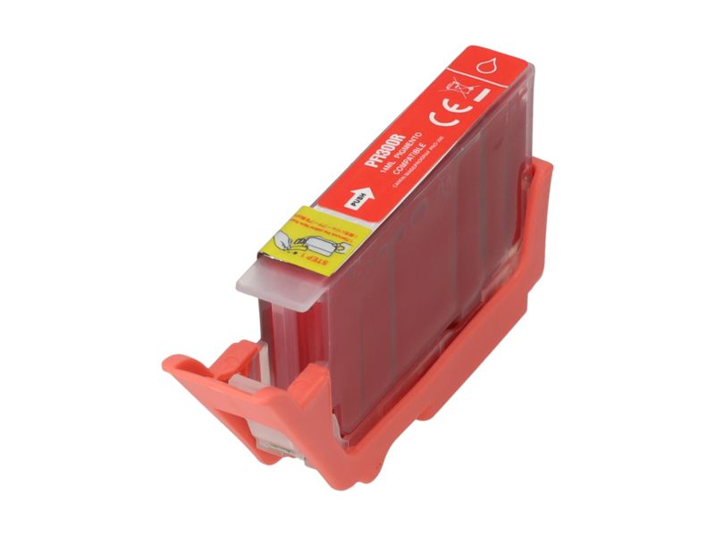 Cartucho de tinta PrintAbout compatible con Canon PFI-300R - Rojo
