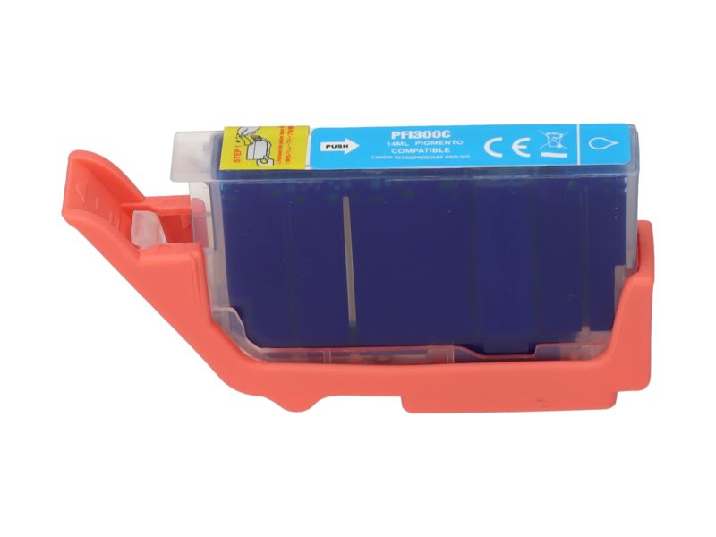Cartucho de tinta compatible Canon PFI-300C - Cian con PrintAbout