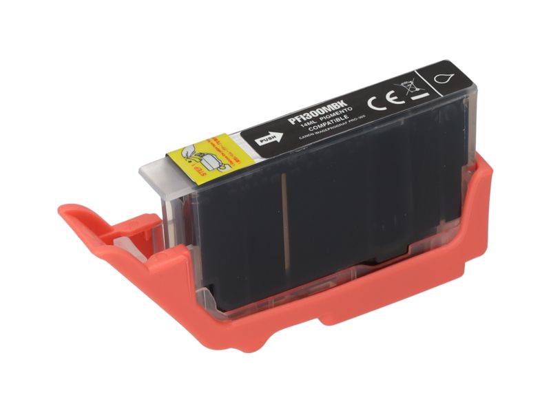 PrintAbout Canon PFI-300MBK Black Ink Cartridge - Mat Black
