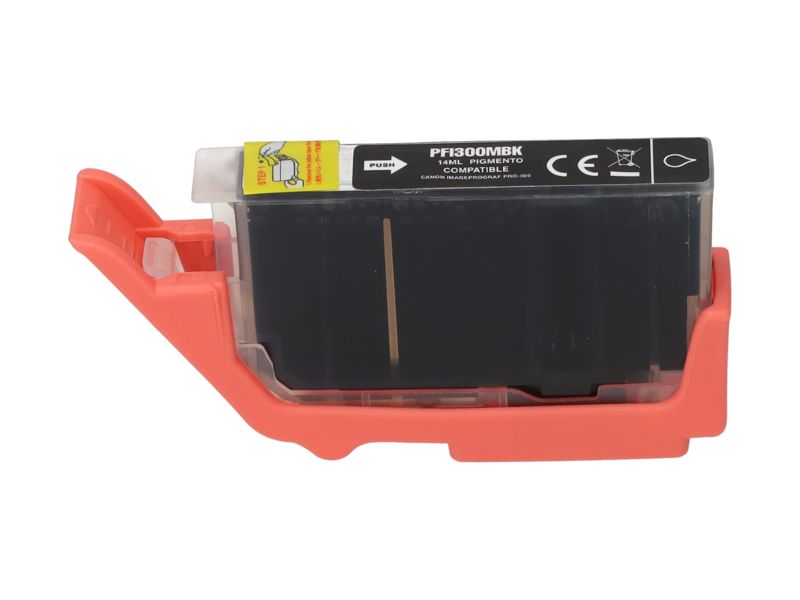 PrintAbout Canon PFI-300MBK Black Ink Cartridge - Mat Black