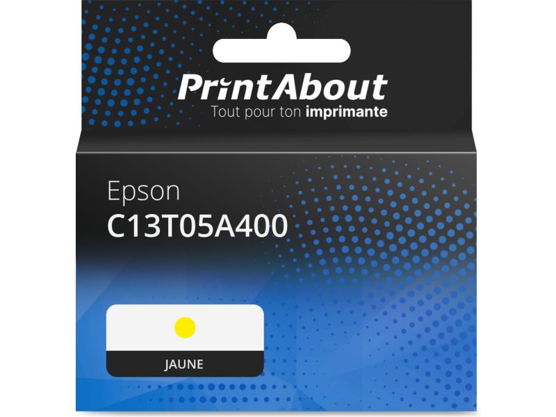 Cartucho de tinta compatible Epson C13T05A400 - Amarillo - Alta capacidad