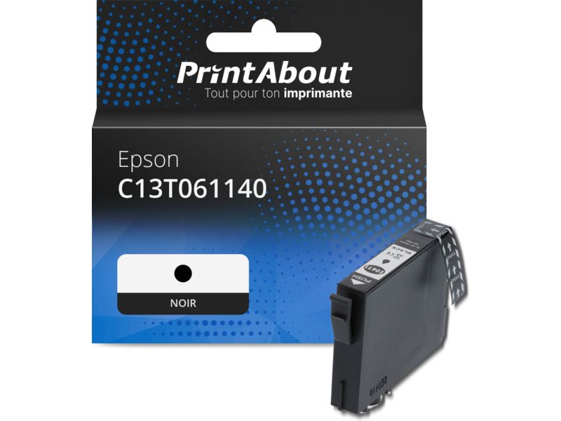 Cartouche d'encre compatible Epson - Noir (17 ml)