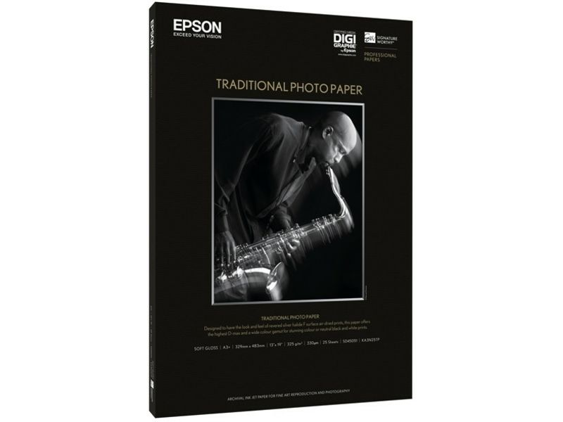 Papier photo Epson A3+ (25 feuilles)