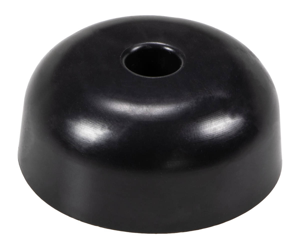 Roue de meuble Häfele Orlita à visser, pivotante, diamètre 45 mm, noir, 45 x 20 mm
