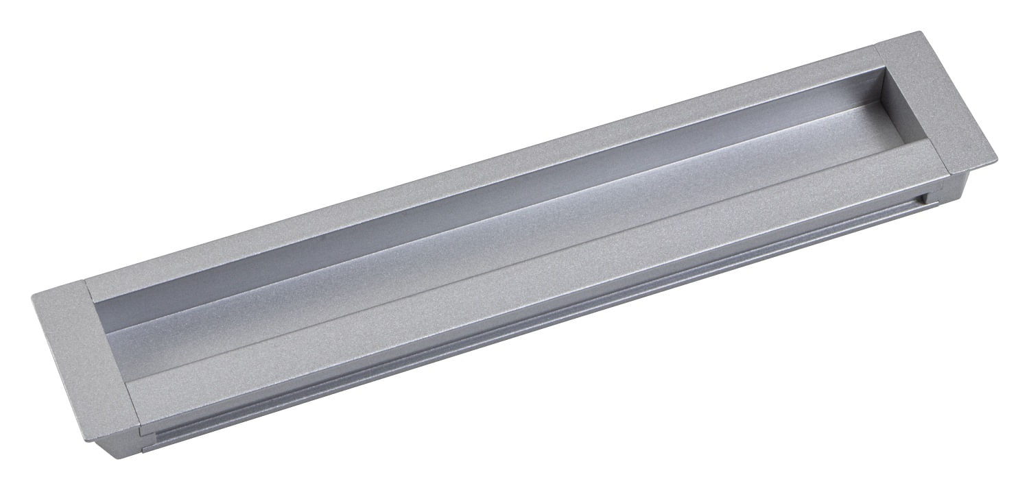 Poignée Gedotec Alina Carré pour Meuble, 160 mm, Chromé Mat