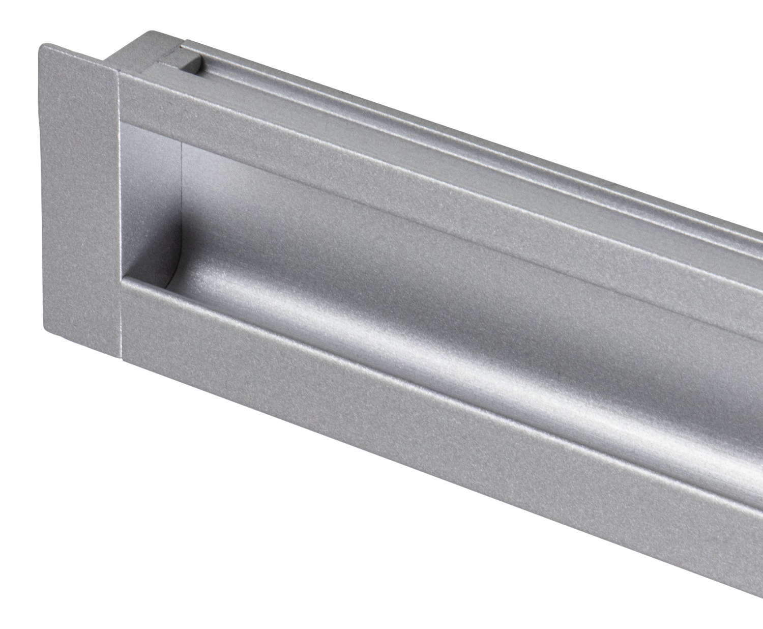 Poignée Gedotec Alina Carré pour Meuble, 160 mm, Chromé Mat