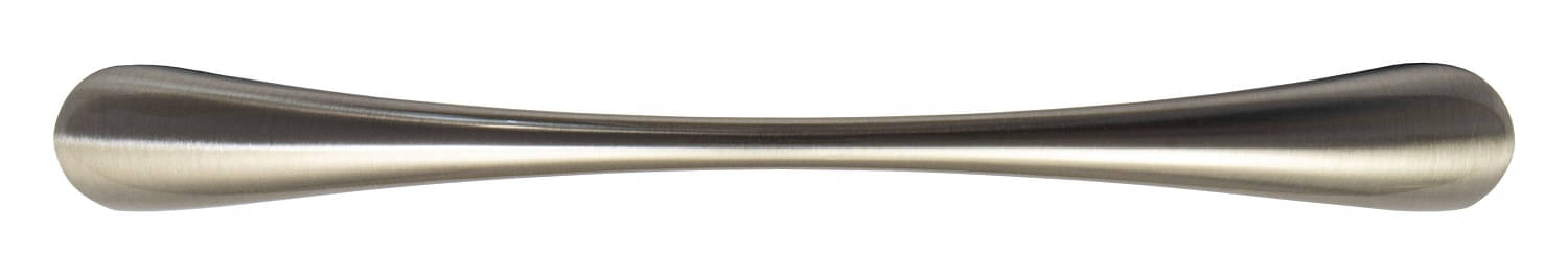 Poignée de meuble Gedotec MONA Courbe, Aspect Acier Inoxydable, Distance Perçage 128 mm
