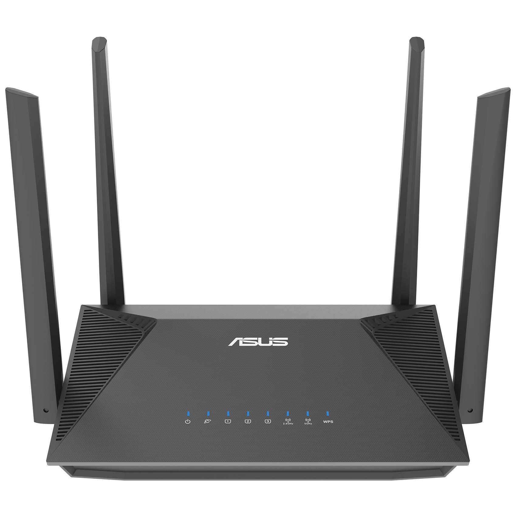ASUS RT-AX52 Pro AX3000 Wireless Gigabit Ethernet Dual-Band Router (2.4GHz / 5GHz) Black