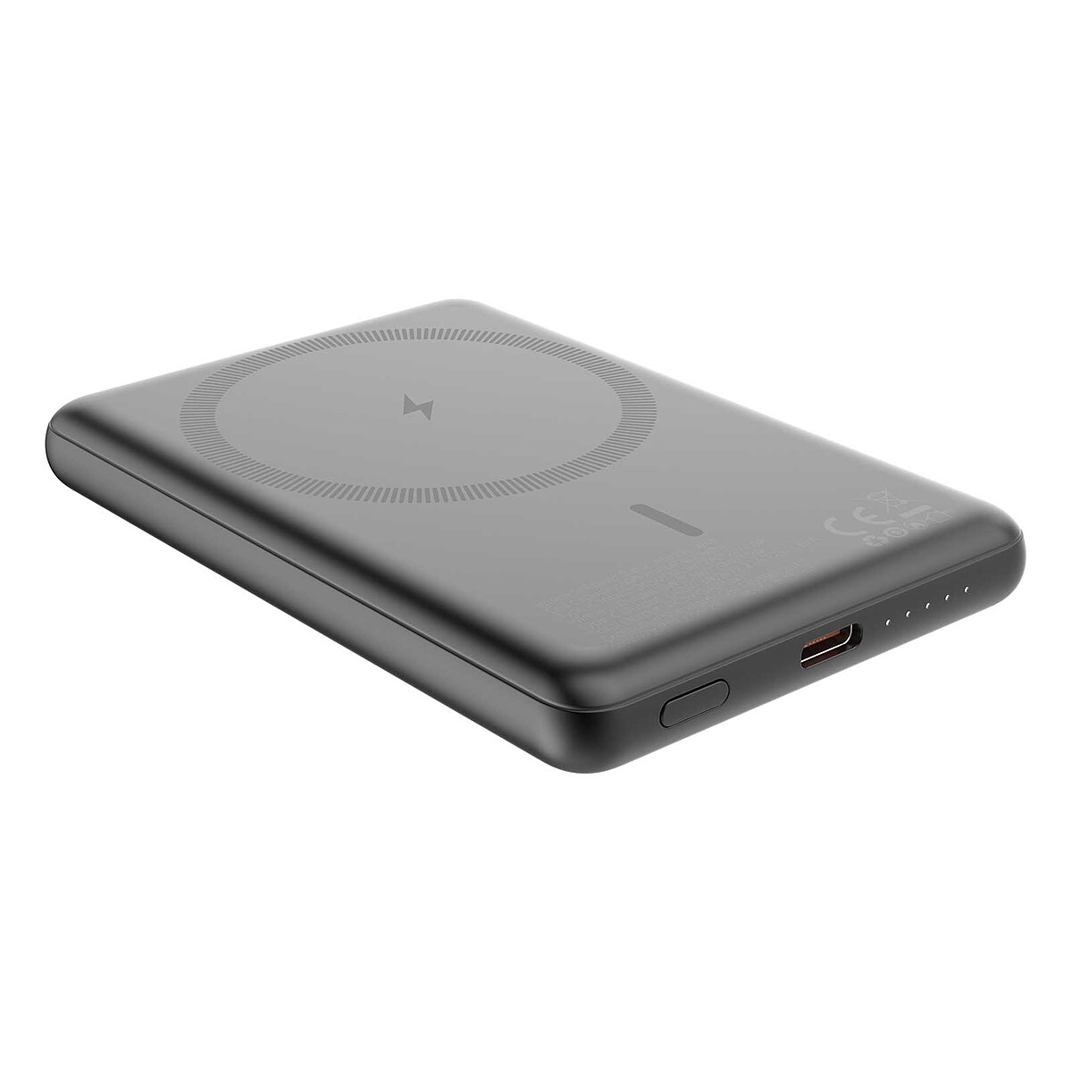 Akashi Batterie de Secours MagSafe à Induction 5000 mAh