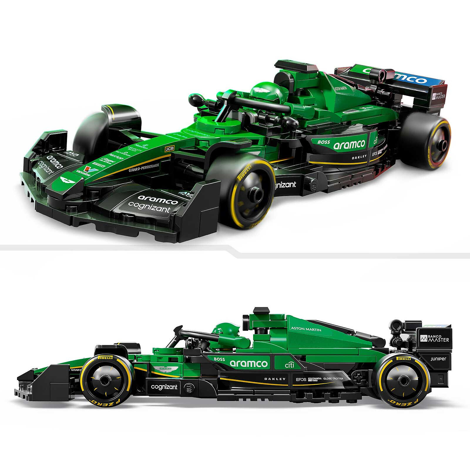 LEGO Speed Champions 77245 Aston Martin Aramco AMR24 F1 Car