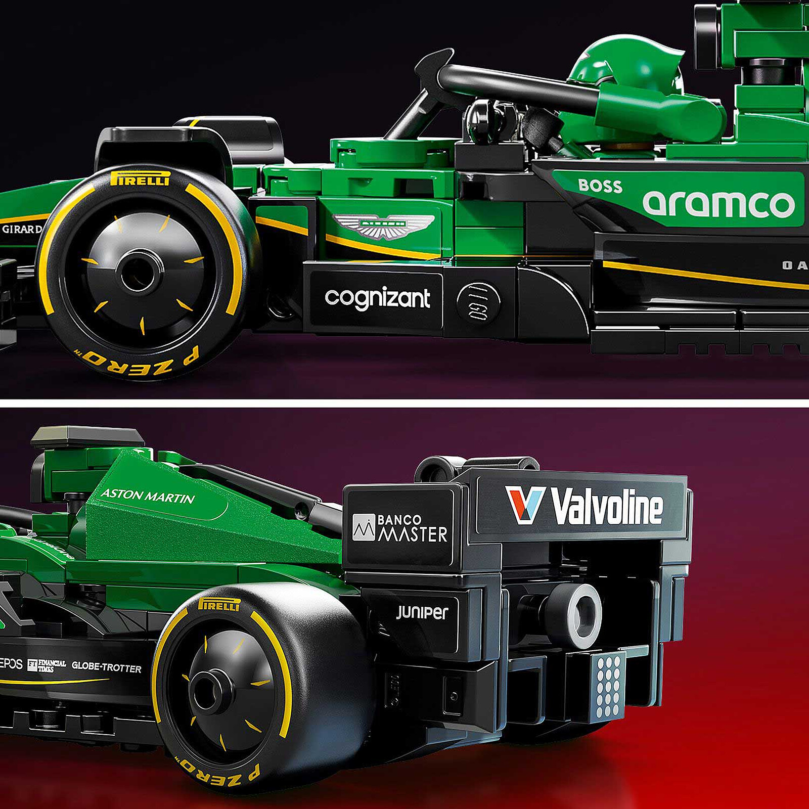 LEGO Speed Champions 77245 Aston Martin Aramco AMR24 F1 Car