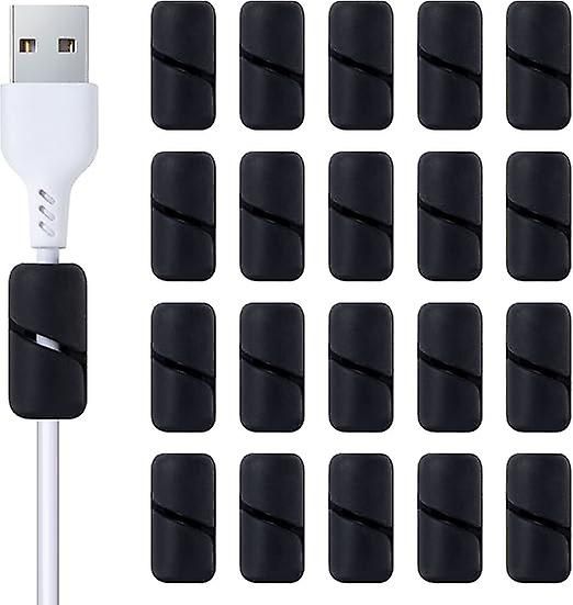 Ynong Auto-Adhesive Cable Clips - Multifunctional Cable Organizer