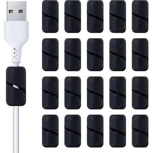 Clips de cable autoadhesivos Ynong - Organizador multifuncional de cables