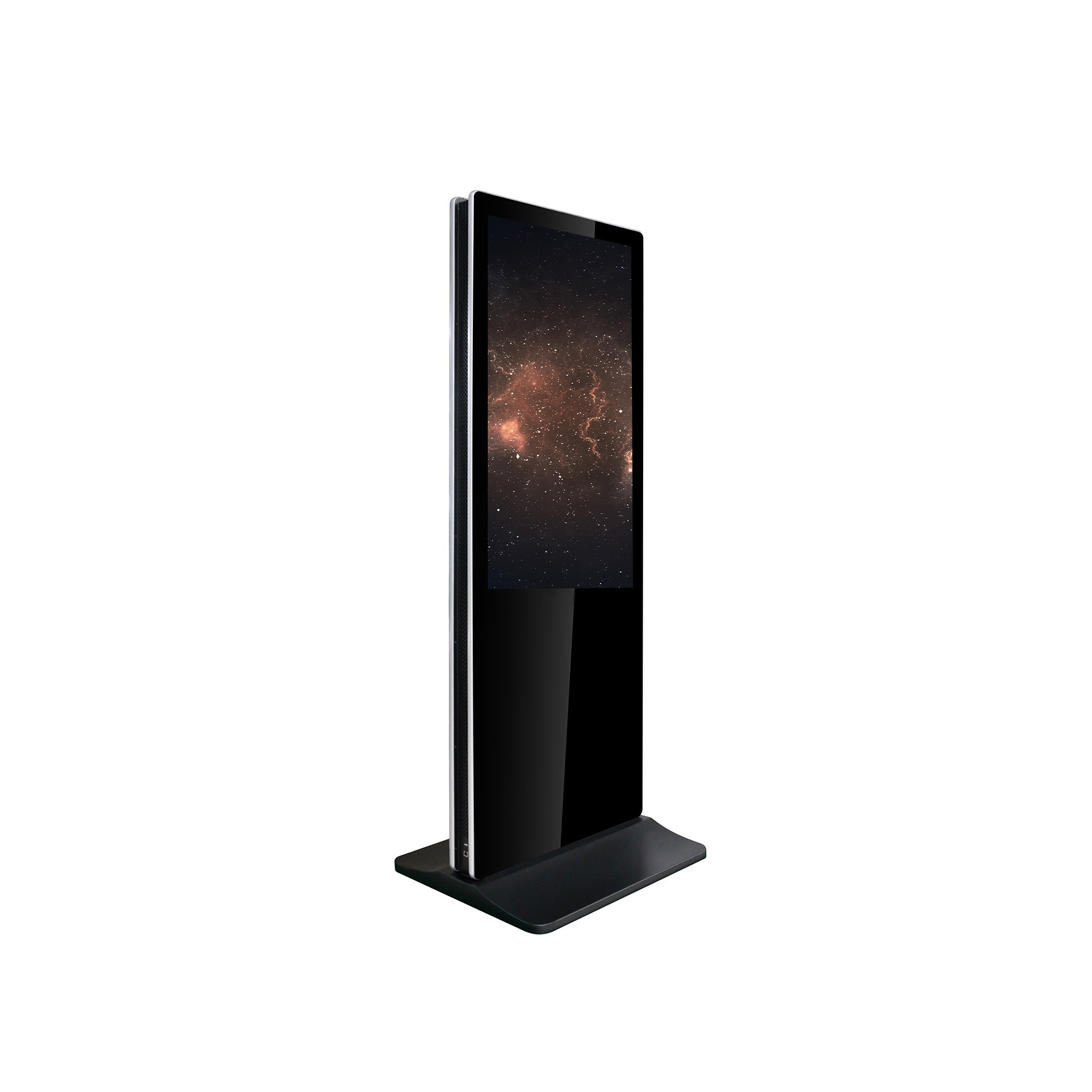 Kimex 43'' Dual-Face Video Totem, Full HD, 500 cd, 24/7, Indoor, Touchscreen