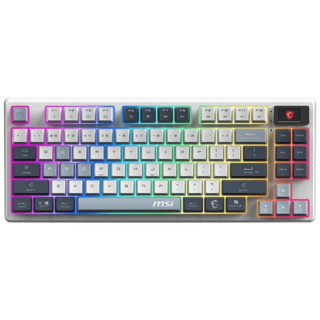 MSI Forge GK600 TKL Wireless Sky Mechanical Keyboard