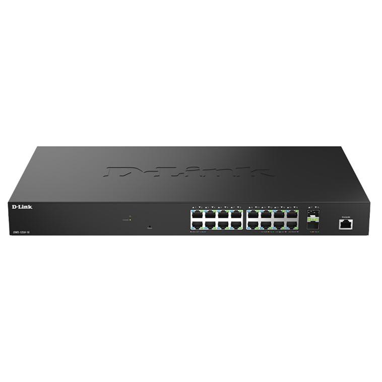 D-Link DMS-1250-18 - Switch - C2+ - Smart - 18x 10/100/1000/2.5G + 2 x 10 Gigabit SFP+