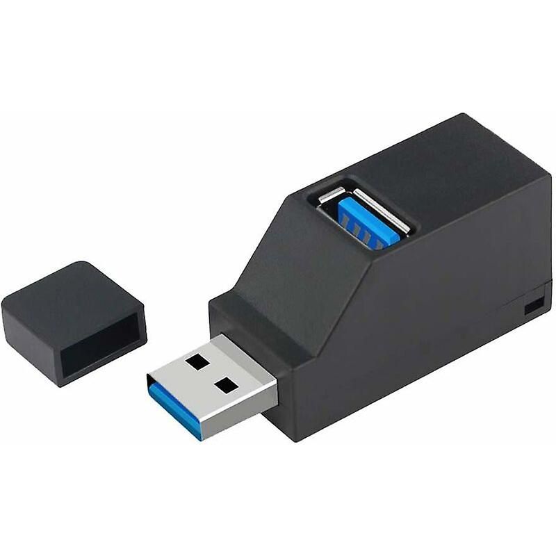 Ynong USB 3.0 Hub Adapter - 3-Port (2 USB 2.0 + 1 USB 3.0), Rotatable 90°/180°