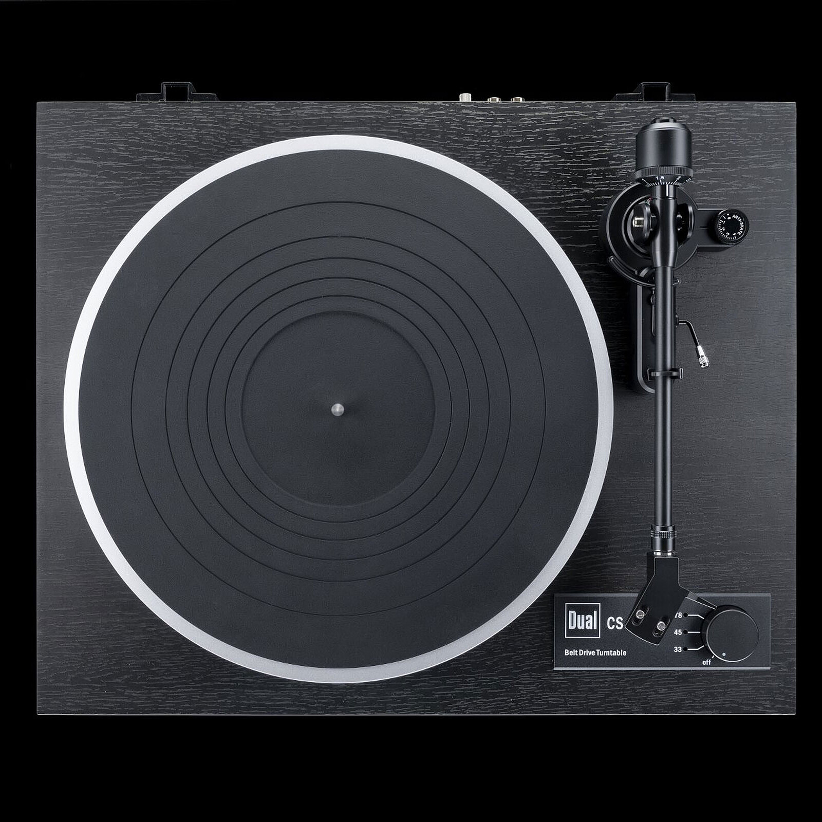 Turntable Dual CS 418 Madera Negro