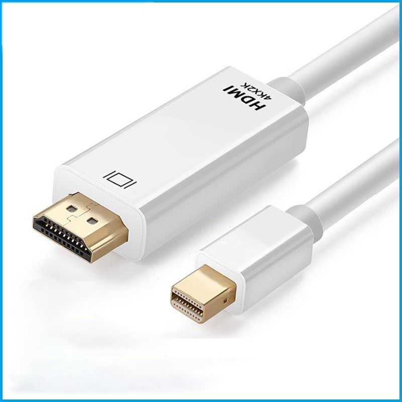 Adaptador Mini DisplayPort a HDMI 4Kx2K - Cable de 1,8 metros - Sincronización de Audio/Video