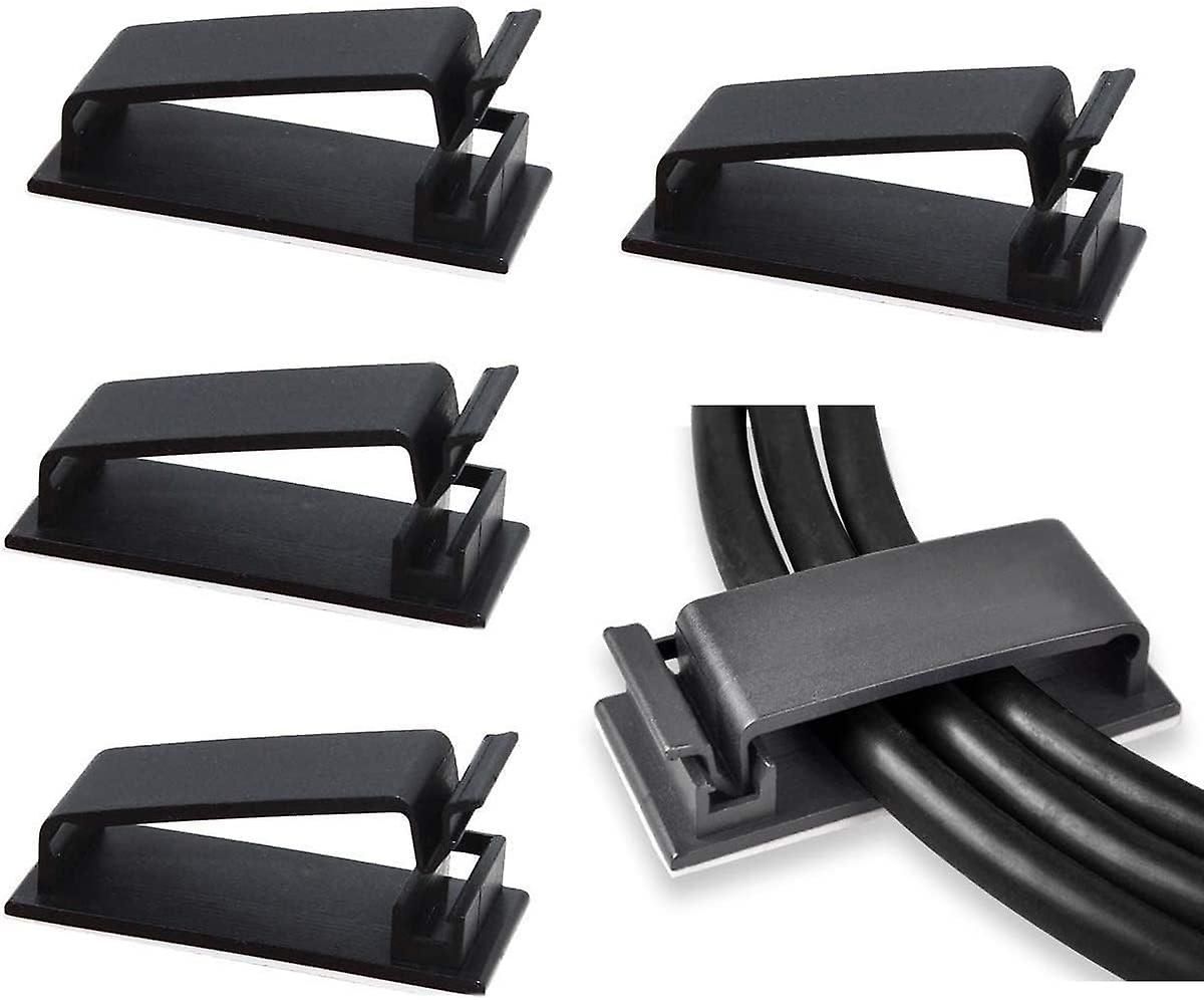Cable Management Kit by Ynong: 50 Adhesive Cable Clips