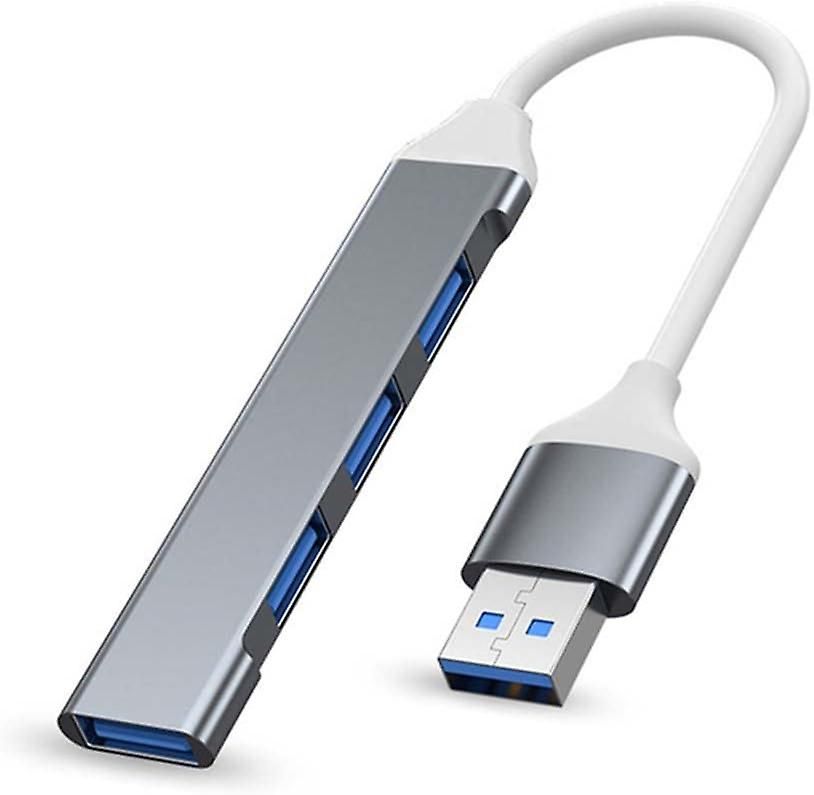 Ynong USB 3.0 4-Port Hub, High-Speed Type-C 5Gbps USB Splitter for PC and Computer Accessories