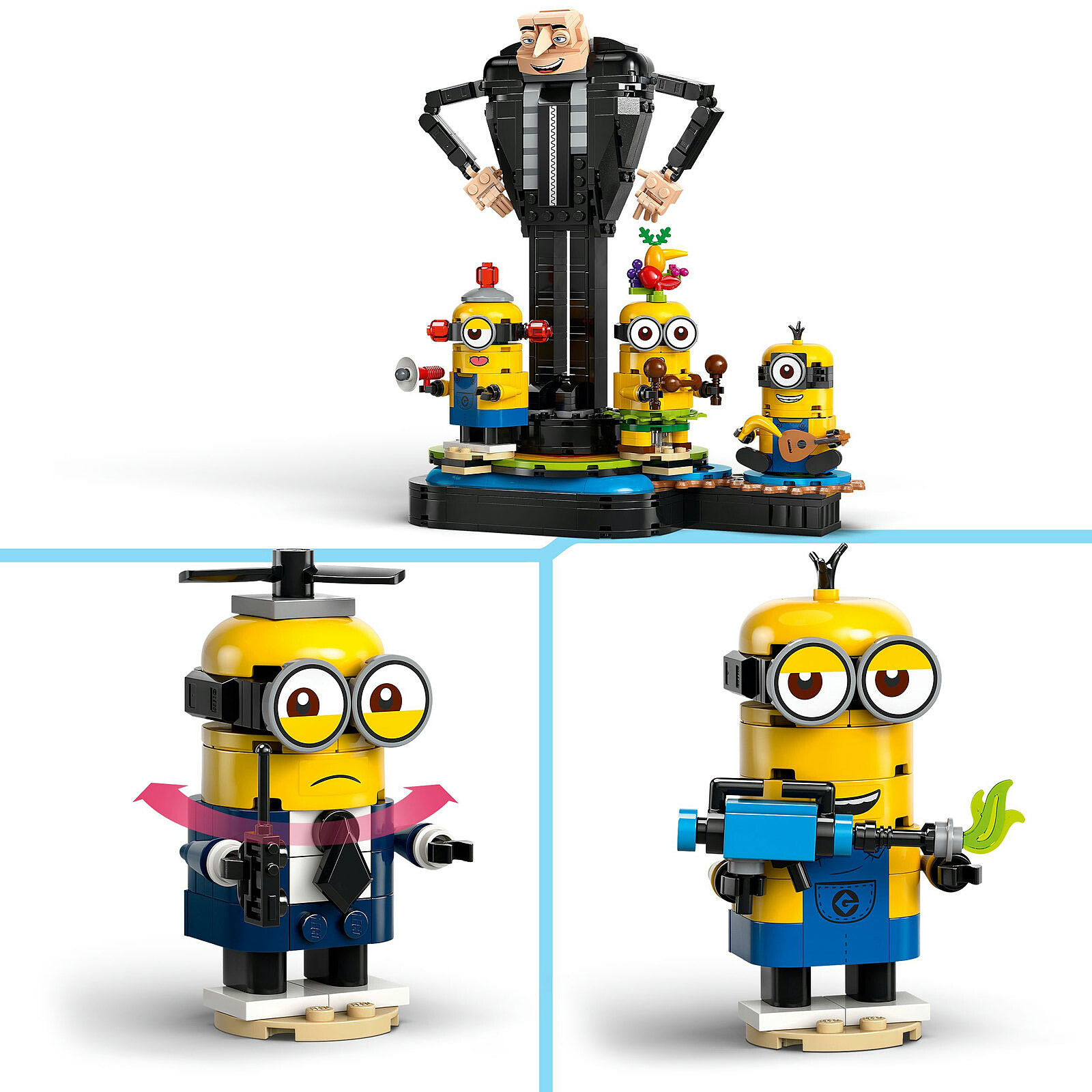 LEGO Despicable Me 4 75582 Gru and the Minions brick set