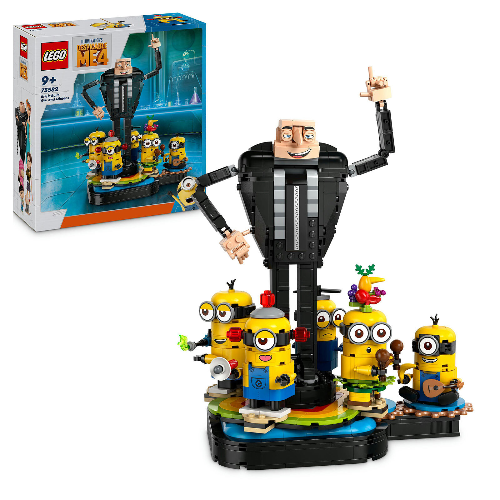 LEGO Despicable Me 4 75582 Gru and the Minions brick set
